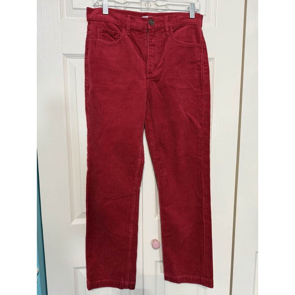 Loft Corduroy Pants Red Size‎ 2